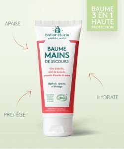 Baume mains de secours BIO, 75 ml
